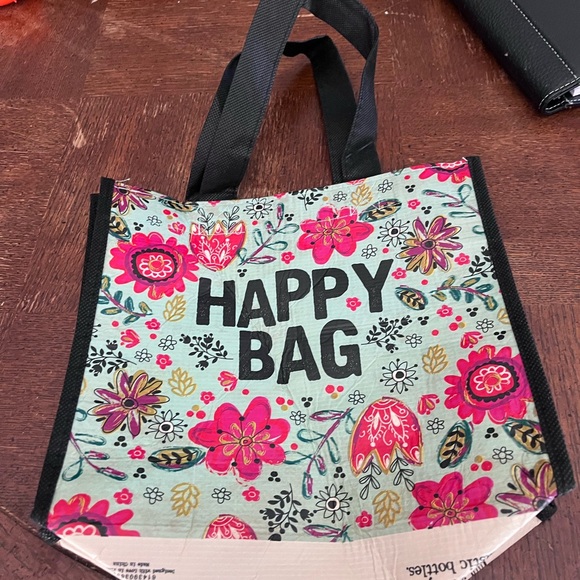 NATURAL LIFE Handbags - NATURAL LIFE Floral Happy Bag Tote